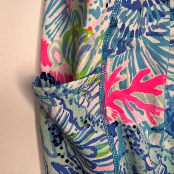 Lilly Pulitzer Luxletic UPF 50+ High Rise Weekender Crop Leggings S - Picture 6 of 9